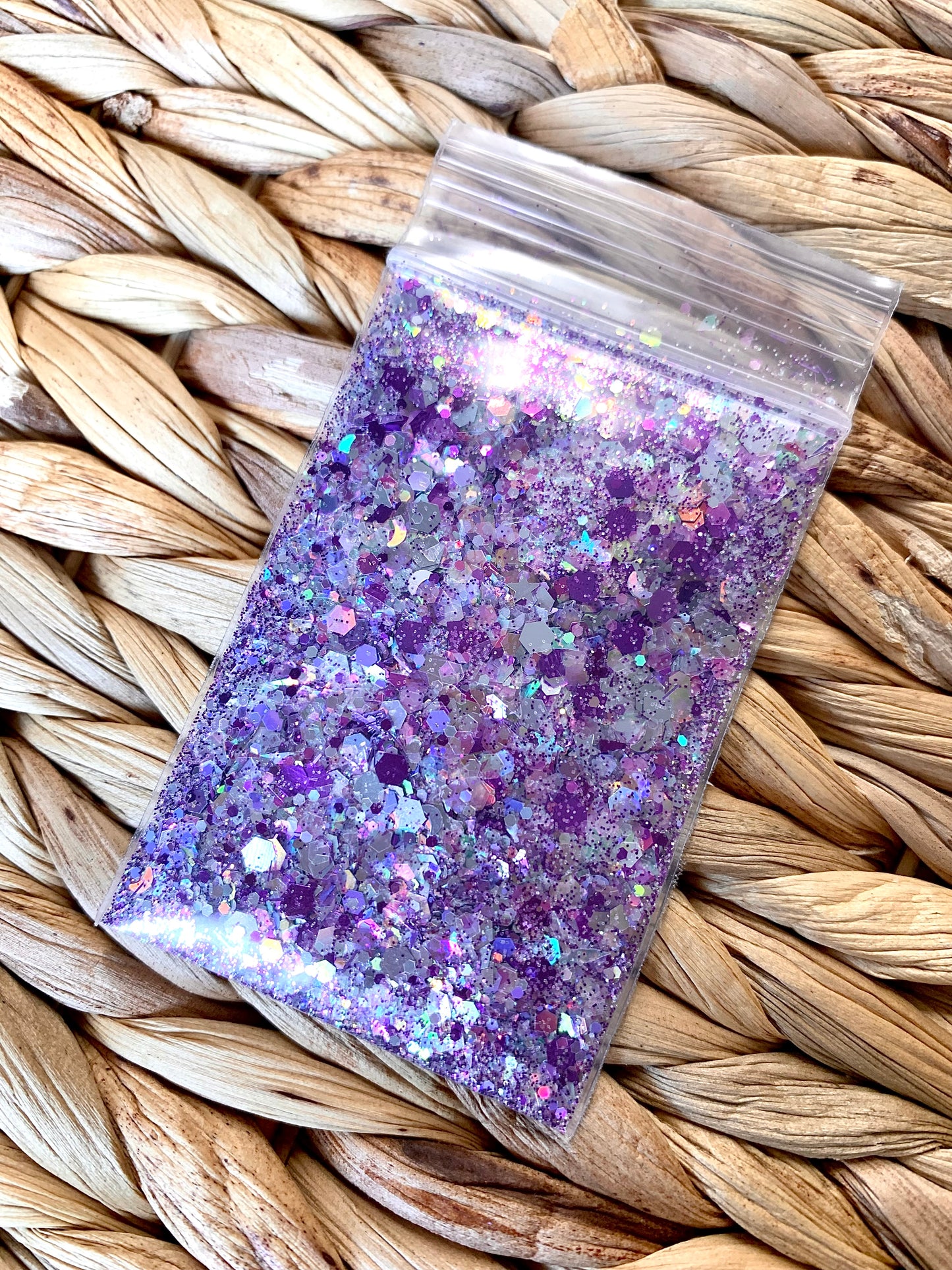 ‘Amethyst’ Custom glitter mix